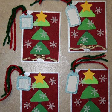 Christmas tag Gift tag swap 2006