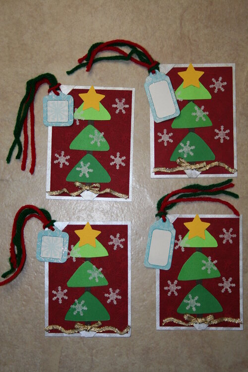 Christmas tag Gift tag swap 2006