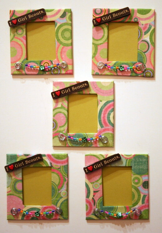Girl Scout Picture Frame