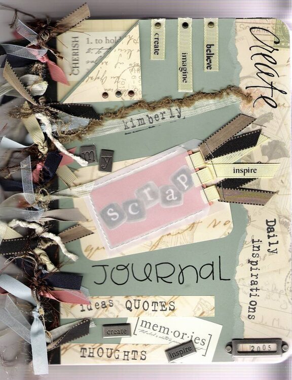 My Scrap Journal {Altered Comp Book}