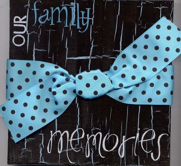 *Family Memories - Mini Accordian Album*