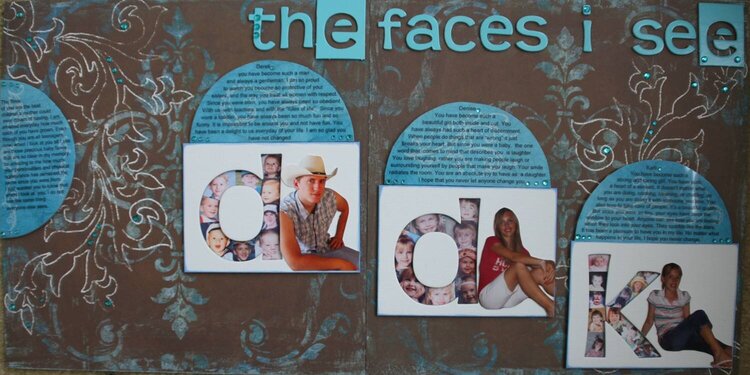 The faces I see