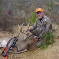 Roger with the first deer of the season