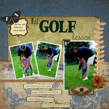 1st Golf Lesson