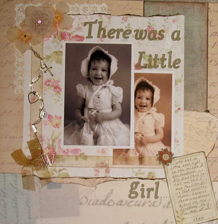 There Was A Little Girl....