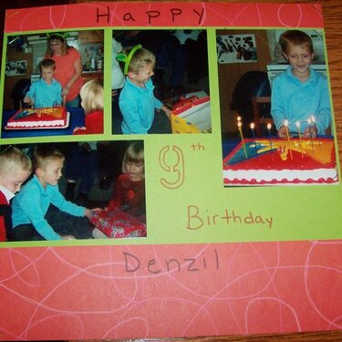 Denzil 9th B-day