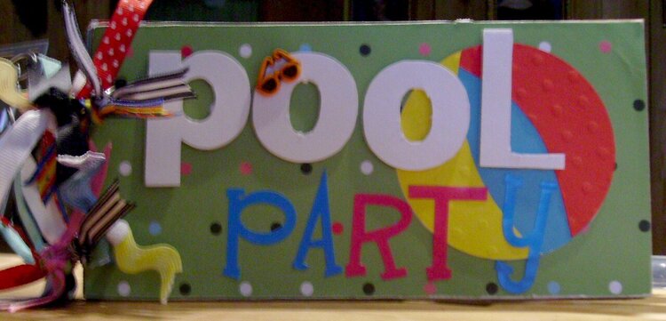 Pool Party mini album- cover