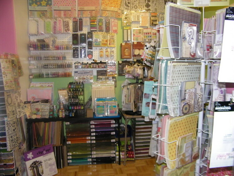 Kyandyland Scrapbook Studio -Before