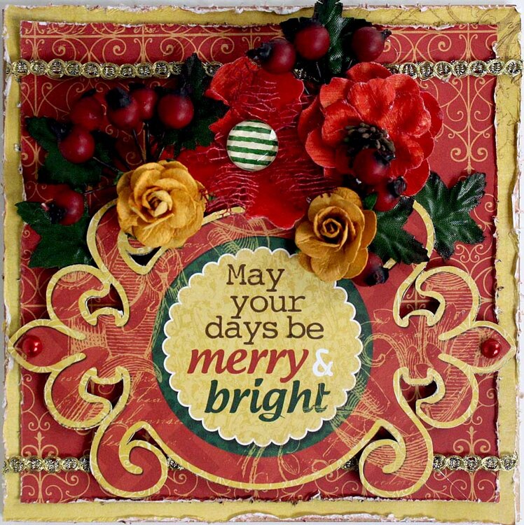 Merry and Bright Card *Swirlydoos Kit Club*
