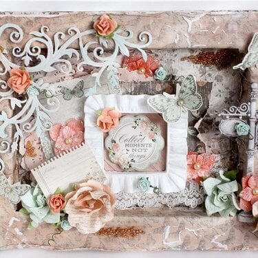 Canvas Shadow Box * Swirlydoos Kit Club*