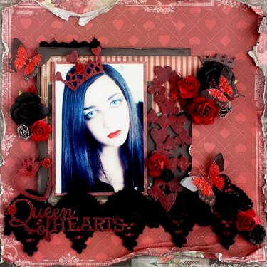 Blue Fern Studios * Queen of Hearts*