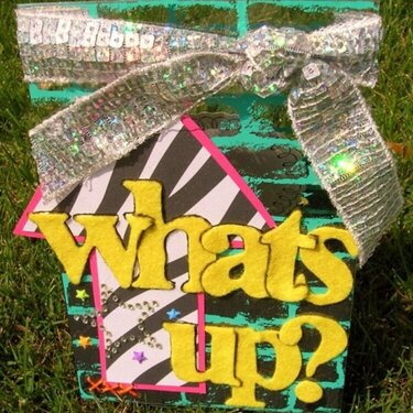 &quot;What&#039;s Up?&quot; Card