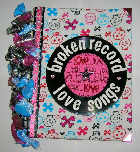 &quot;Broken Record Love Songs&quot; Notebook