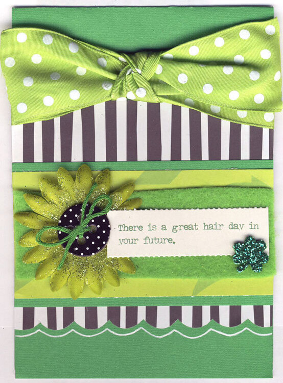 &quot;Great Hair Day&quot; card