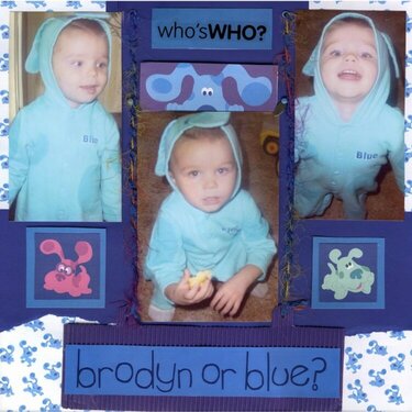 Who is who - Brodyn or Blue?