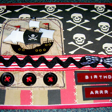 Birthday! ARRR.... (Bday Card for My *BFF* Shannon)