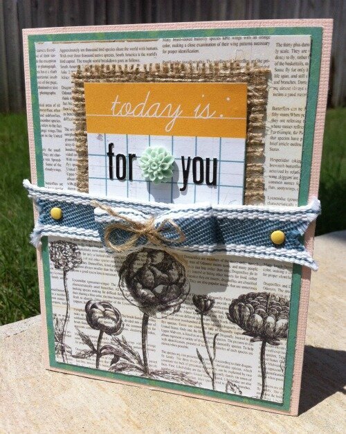 today is: for you  **The Sampler April 2012 kit**