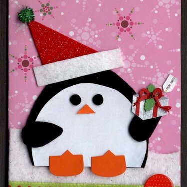 Christmas Card: Penguin v.2