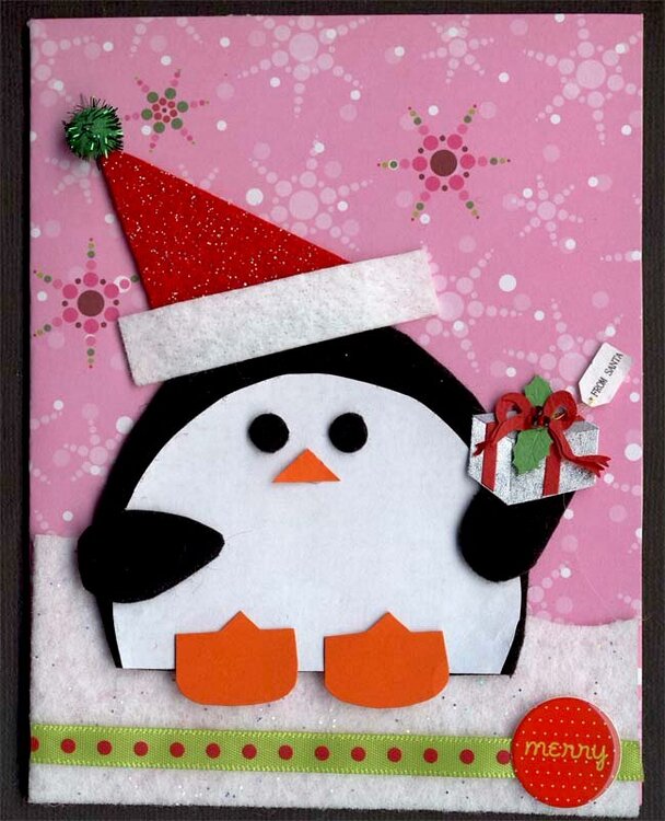 Christmas Card: Penguin v.2