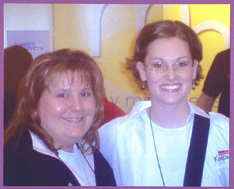 Me With Becky Higgins 2004 HIA in Texas
