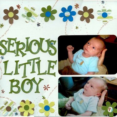 Serious Little Boy