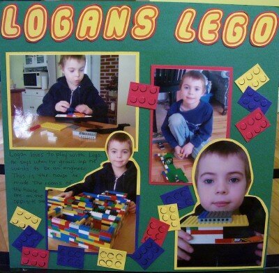 Logans lego Building (part 1)