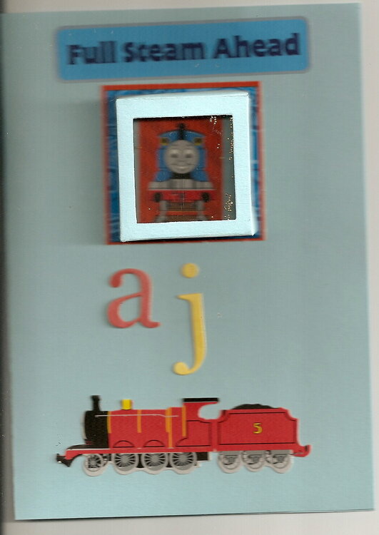 Thomas the Tank Engine Birthday Card