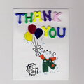 thank you card for child