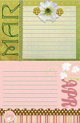 lunch box dividers, March/April