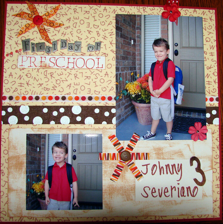 Johnny&#039;s First Day of School