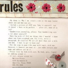 Circle Journal Rules