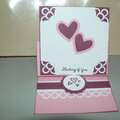 :Thinking of you-Easel card