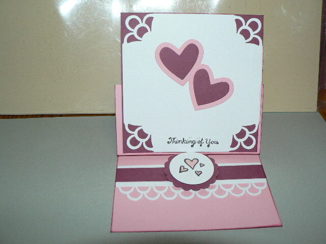:Thinking of you-Easel card