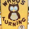 Birthday card-owl