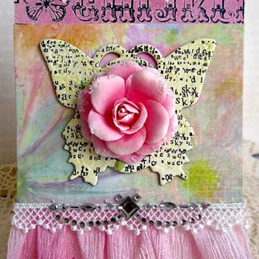 ~ butterfly card ~ **New Prima**
