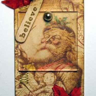 ~ believe ~ 12 tags of Christmas by Tim Holtz - Day 3