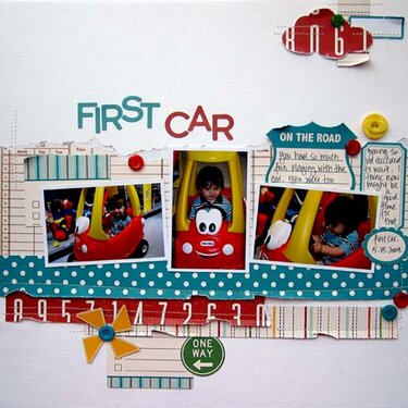 ~ first car ~ **August Nook kit**