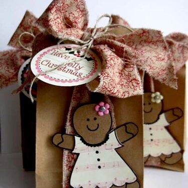 ~ Christmas gift bags ~ **Elle&#039;s Studio**