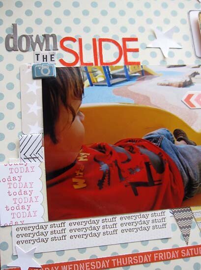 ~ down the slide ~