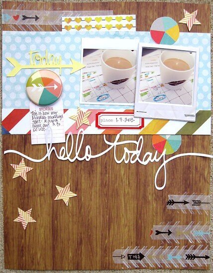 ~ hello today ~ *Scrapbook Circle*