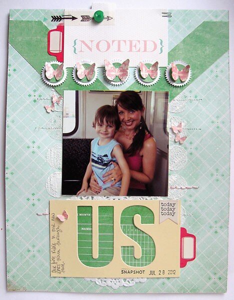 ~ us ~ Scrapbook Circle January kit