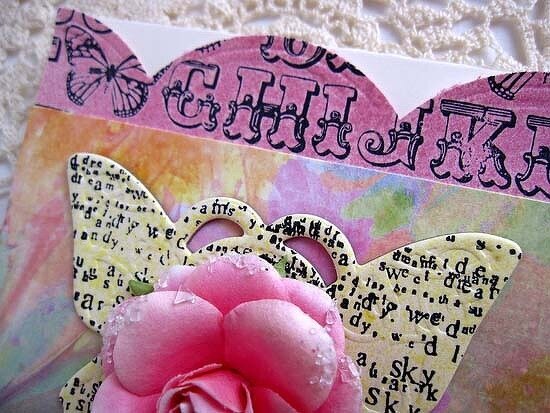 ~ butterfly card ~ **New Prima**