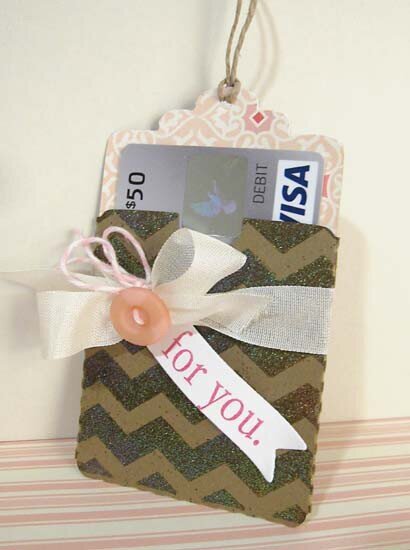 ~ for you ~ gift card holder