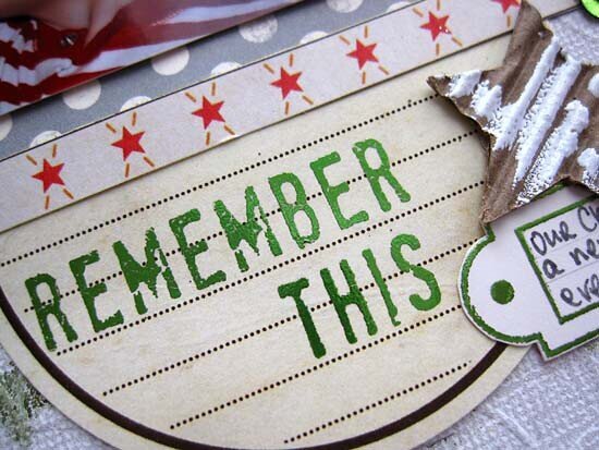 ~remember this~ Upcycled corrugated embellishments