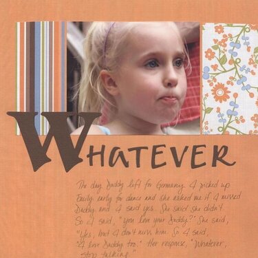 Whatever -- CHATTERBOX