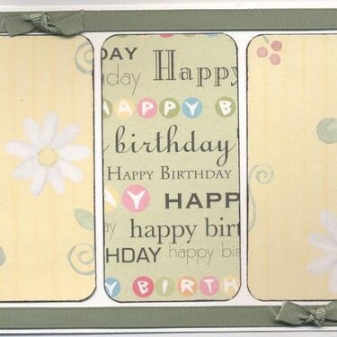 Happy Birthday Card for Missamoo