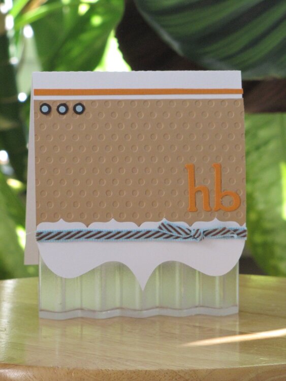 HB (Happy Birthday ) Card