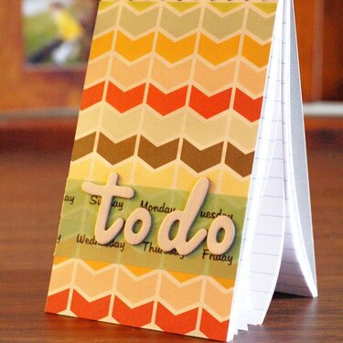 to-do notebook