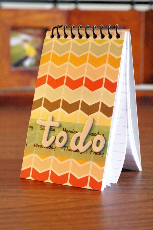 to-do notebook