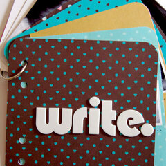 write - minibook (cover)